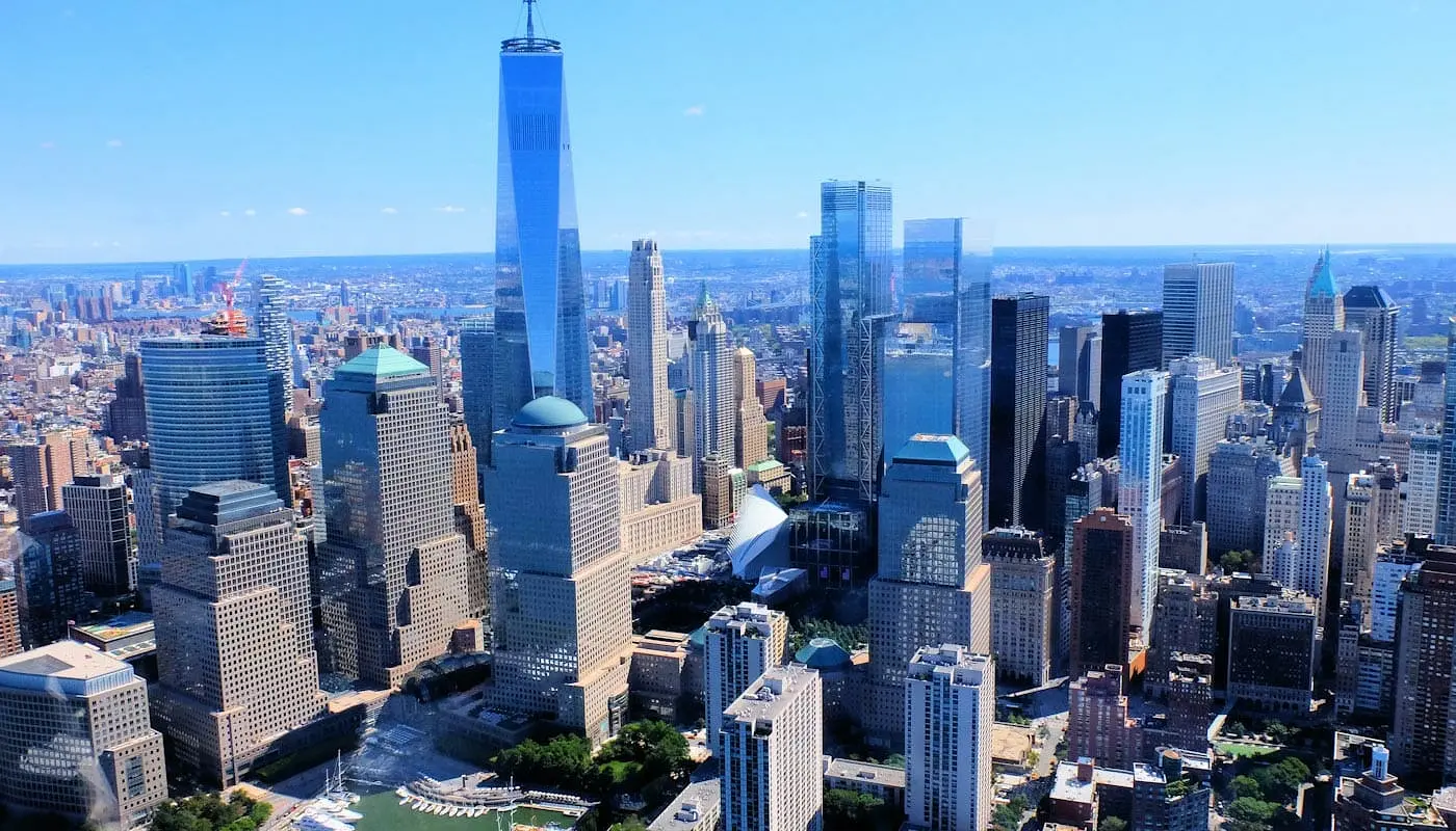 Things to see in Lower Manhattan and the Financial District - Aerial View