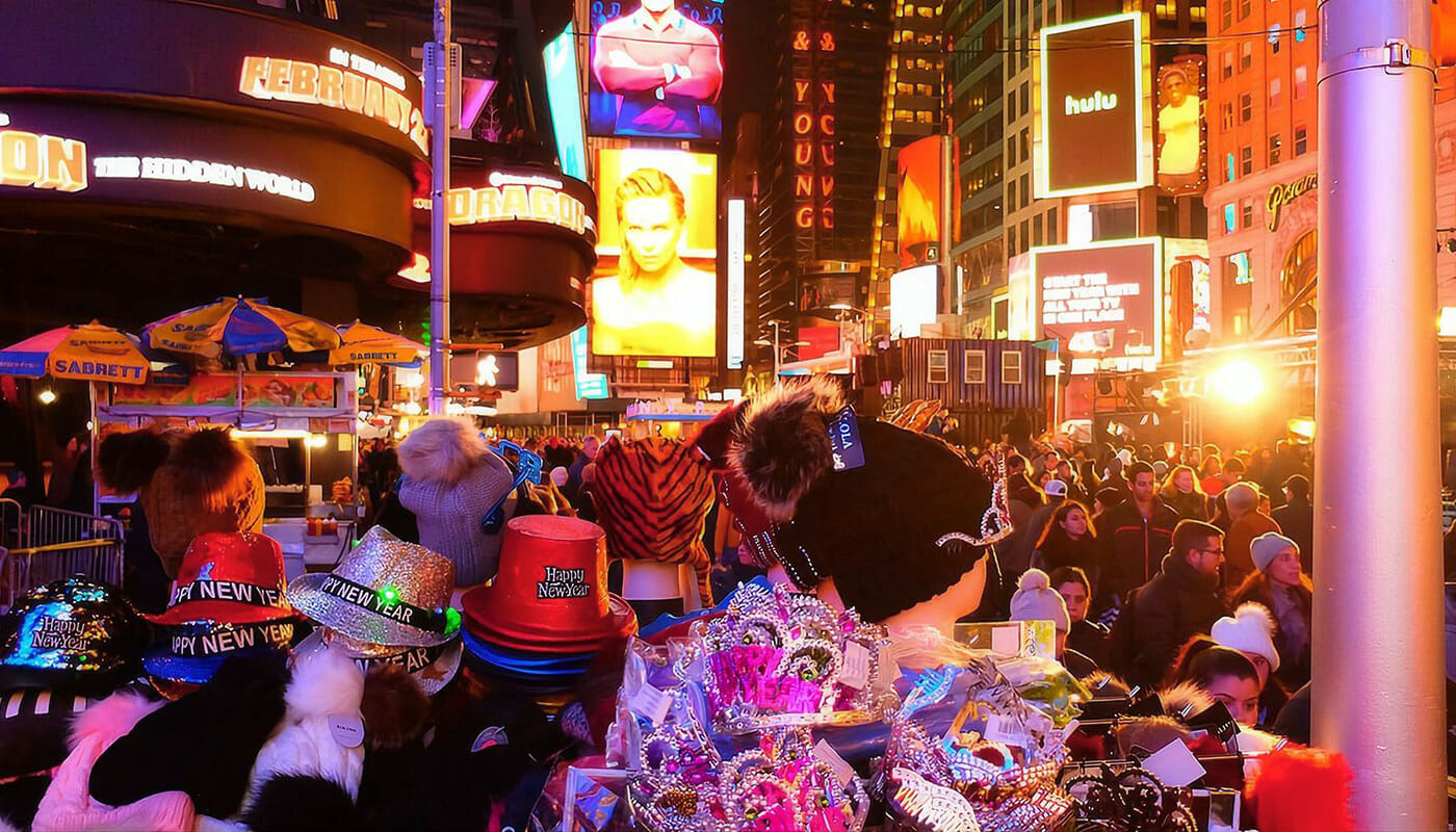 New Year’s Eve in New York - Decorations