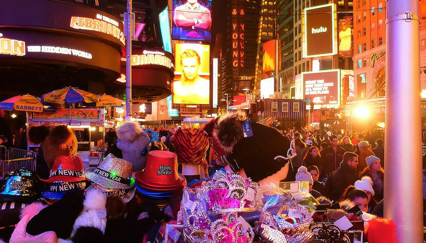 New Year’s Eve in New York - Decorations