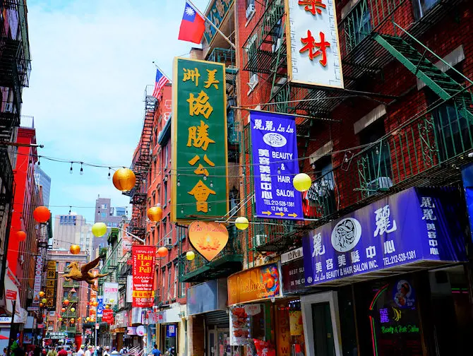Things to see in Chinatown New York