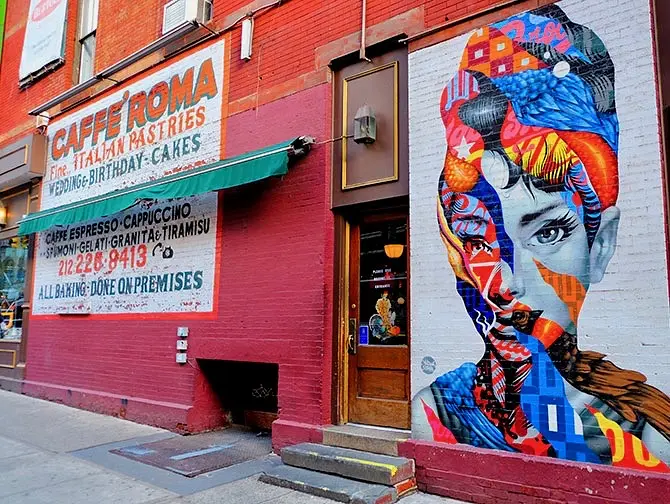 Things to see in Little Italy - Mural