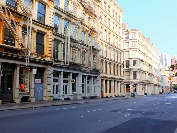 Things to see in SoHo New York - Broome Street