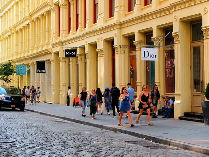 Things to see in SoHo New York - Shops