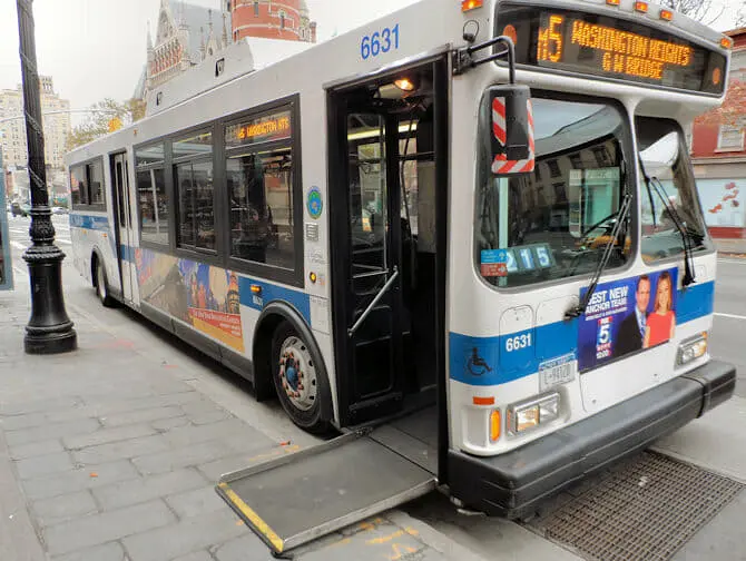 Facilities for Disabled People in New York - Bus
