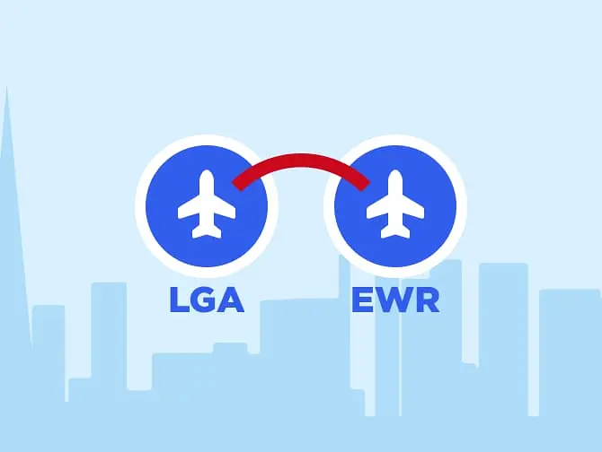Transfer From Newark to LaGuardia or from LaGuardia to Newark