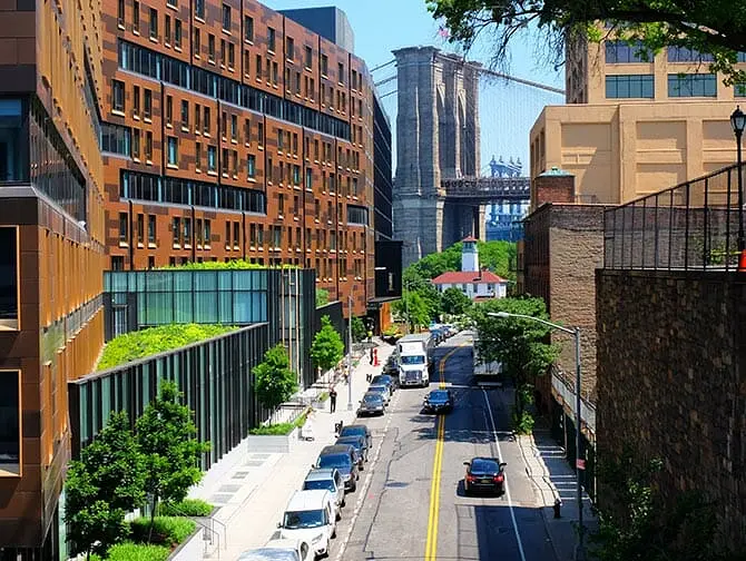 Brooklyn Bridge - View from Squibb Bridge