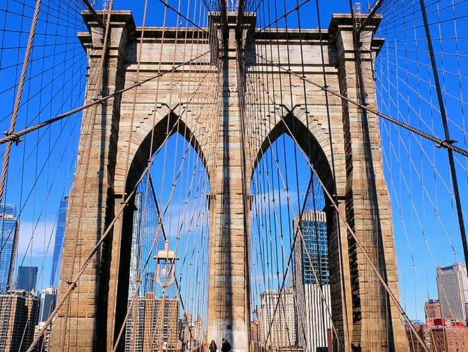 Brooklyn Bridge in New York