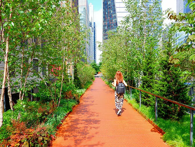 High Line Park in New York - Stroll