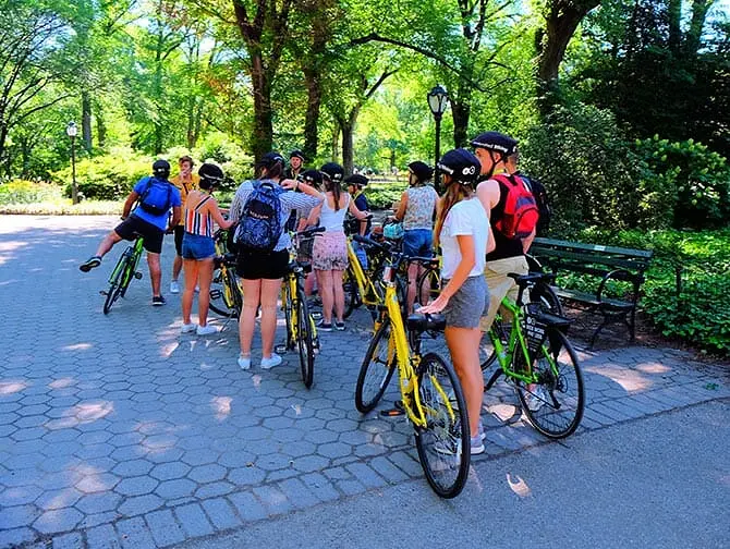 Central Park in New York Bike Tour