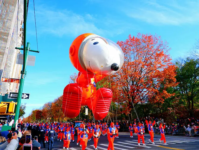 Thanksgiving in New York - Snoopy Balloon