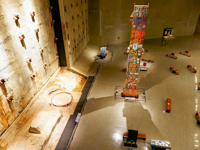 911 Museum in New York - Foundation Hall