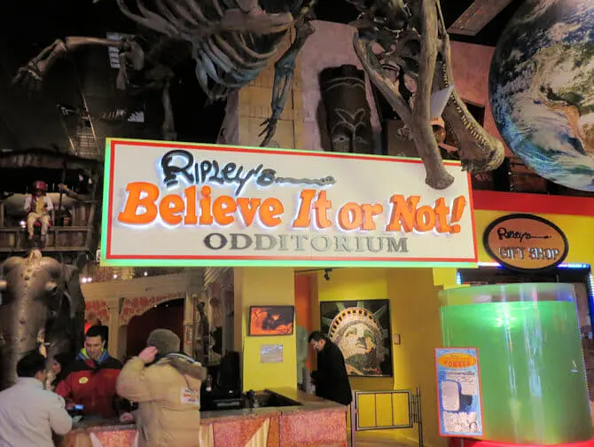 Ripley's Believe it or Not in New York