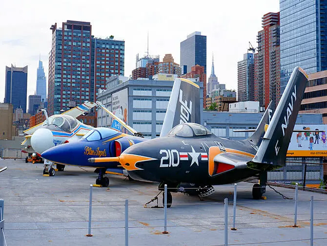 Intrepid Museum in New York - The Deck