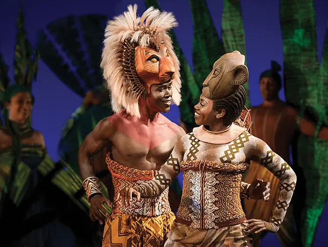 The Lion King on Broadway Tickets - Simba and Nala