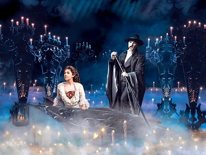 The Phantom of the Opera on Broadway Tickets - Sailing