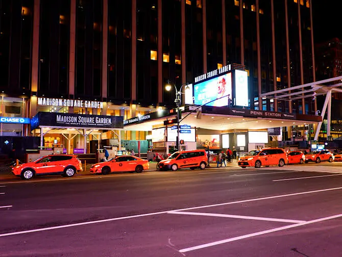 Madison Square Garden in NYC - Billboard
