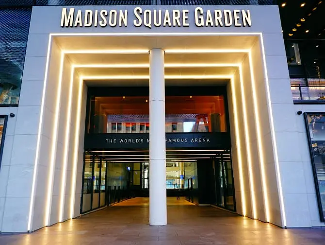 Madison Square Garden in New York