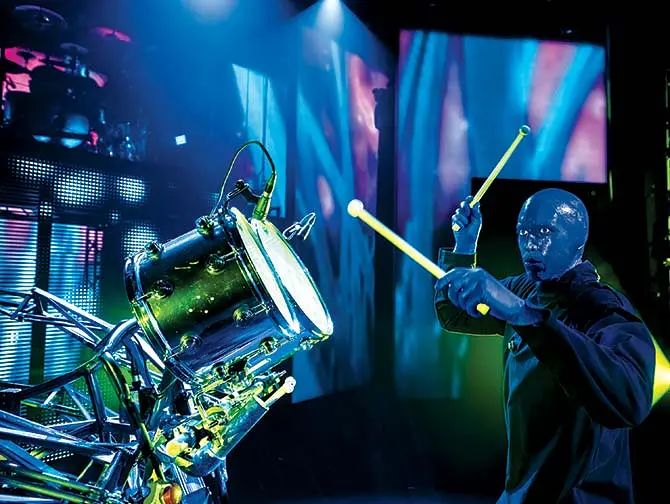 Blue Man Group in New York tickets - Drummer