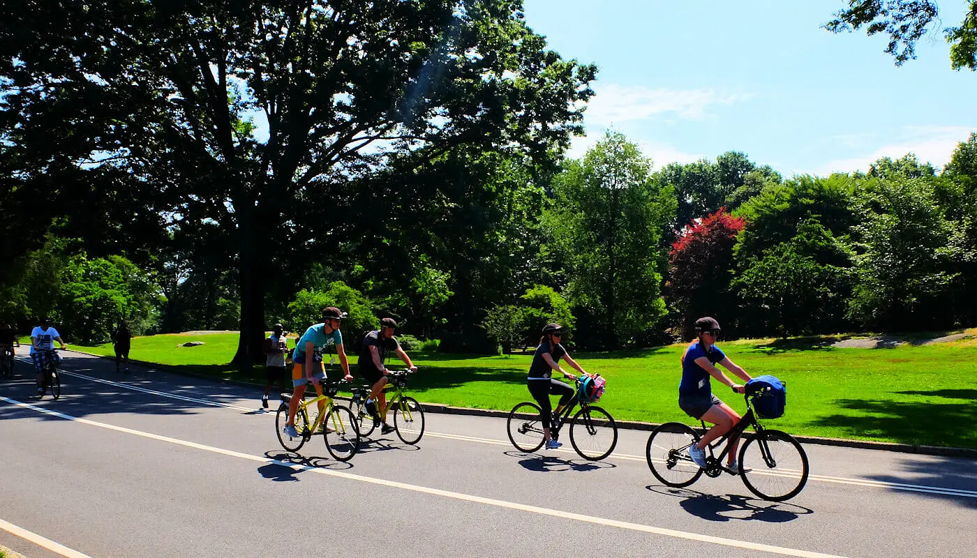 Cycling in New York - Central Park