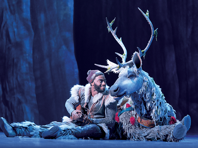 Frozen on Broadway Tickets - Kristoff and Sven