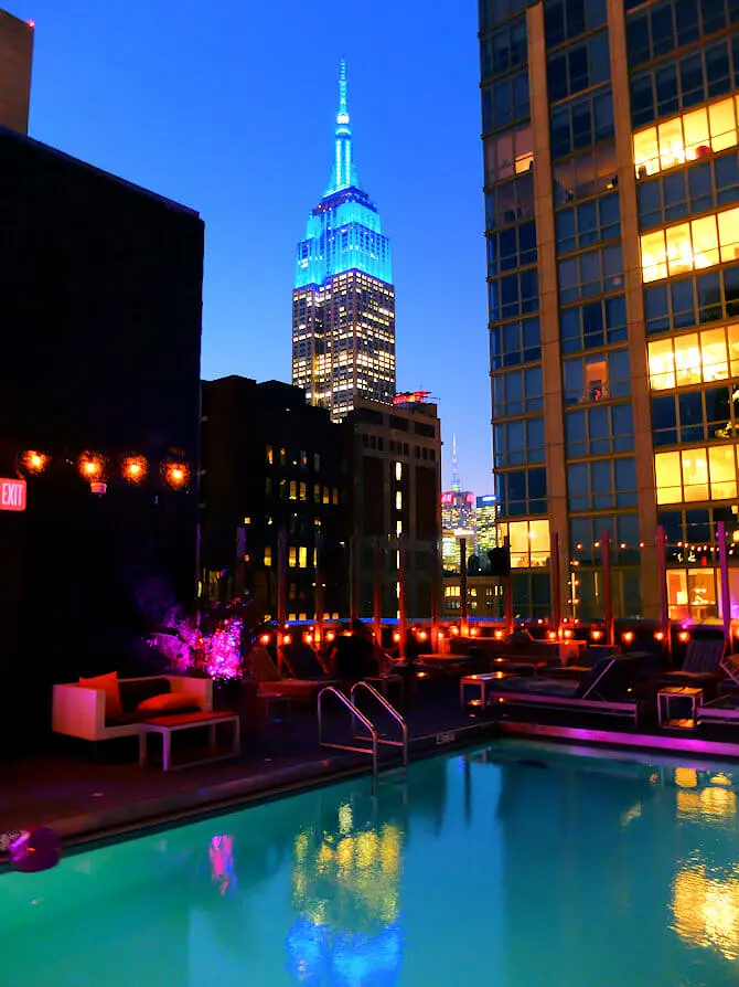 Swiming in New York - Gansevoort