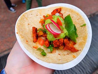 New York Food Cart Tour - tacos New York Food Cart Tour - tacos