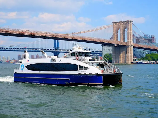NYC Ferry in New York