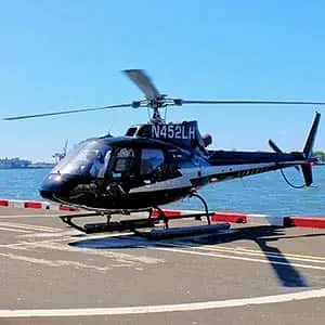 Helicopter tour