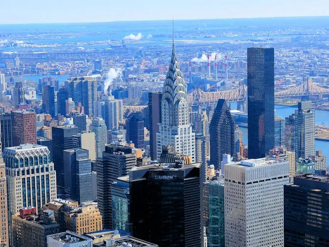 Chrysler Building in New York - View of the Chrysler Building