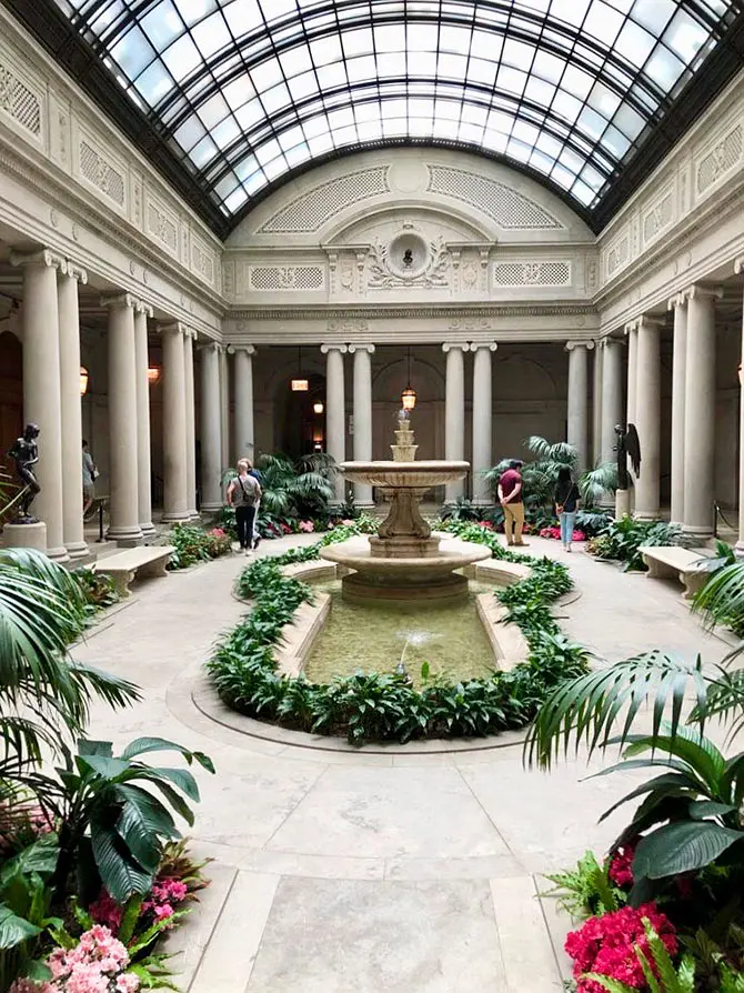 The Frick Collection in New York - Courtyard