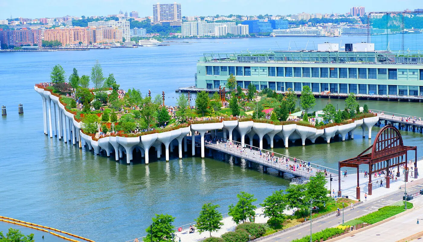 Little Island in New York - The Whole Island