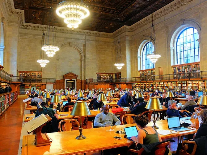 Filming Locations in New York Public Library