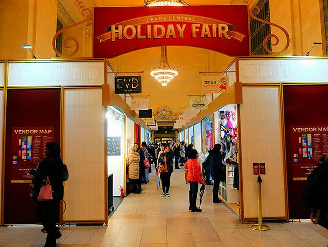 New York Holiday Markets - Grand Central