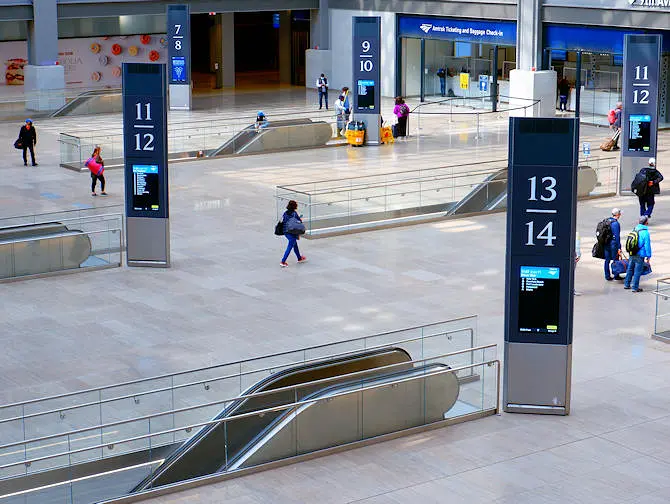 Amtrak Station in New York