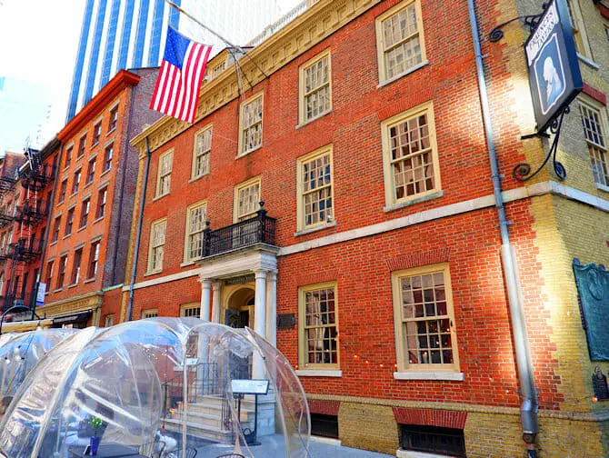 Hamilton Tours in New York - Fraunces Tavern