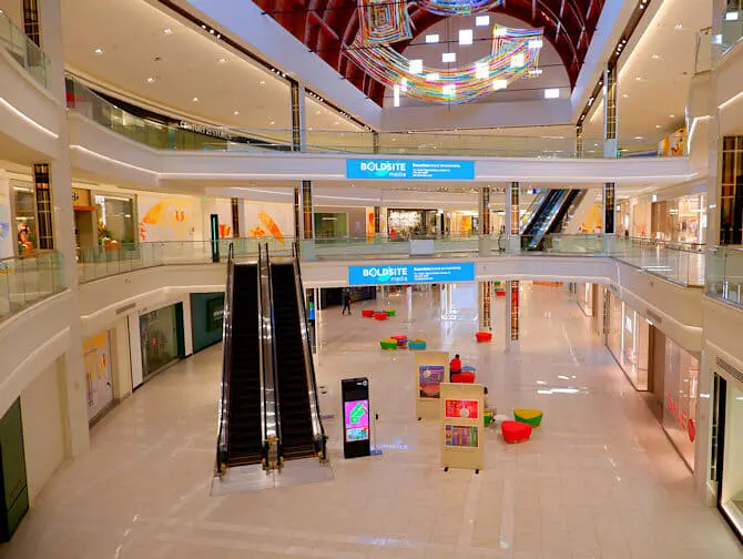 American Dream Mall near New York