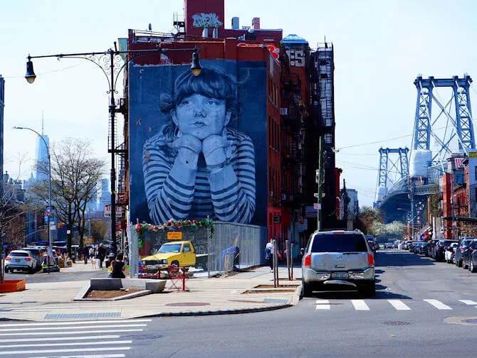 Street Art in New York - Brooklyn Williamsburg