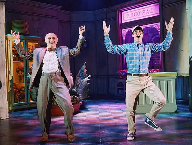 Little Shop of Horrors on Broadway Tickets - Seymour and Mr Mushnik