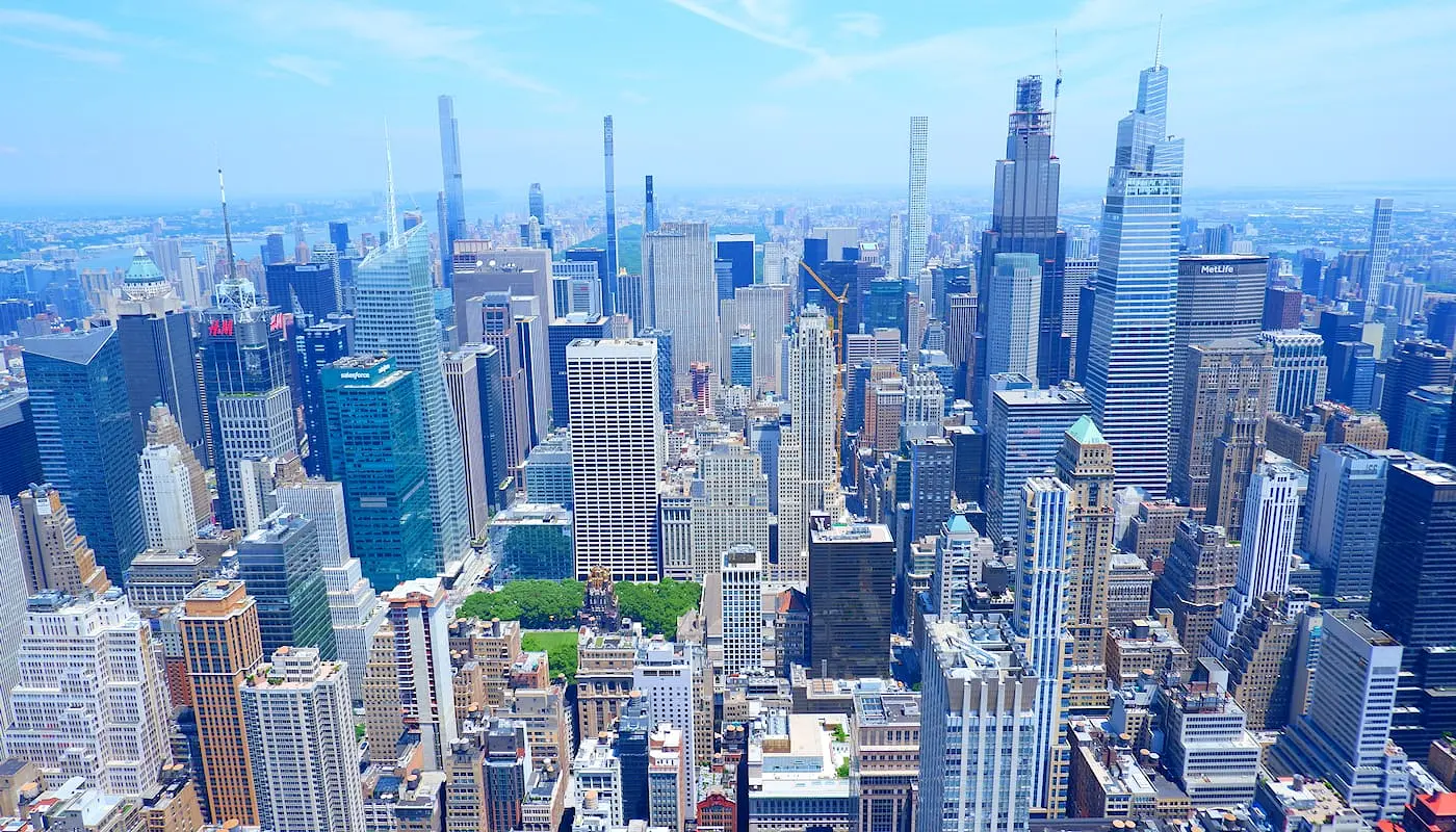 Best observation deck in New York Empire State Building