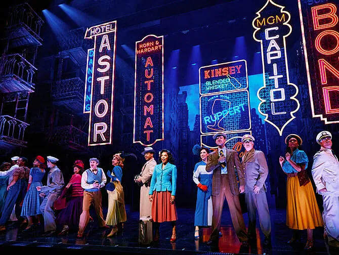 New York New York on Broadway Tickets - Performance