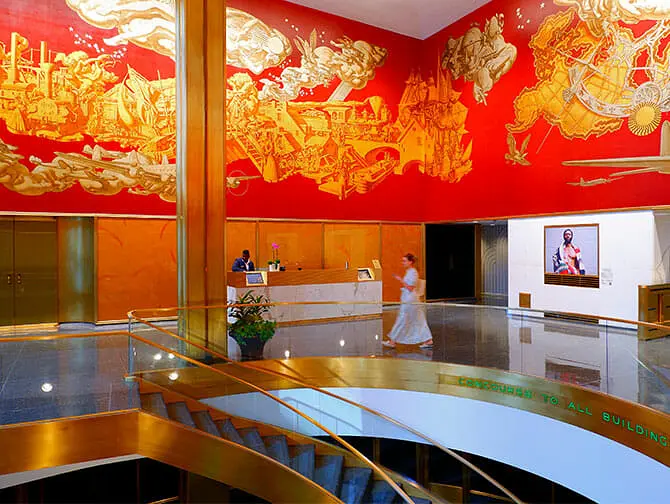 Rockefeller Center Tour - Inside