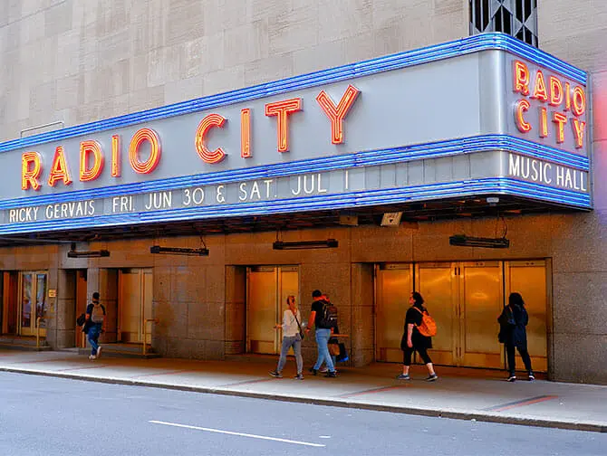 Rockefeller Center Tour - Radio City Music Hall