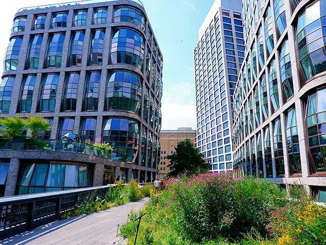 High Line Park in New York - Urban Park
