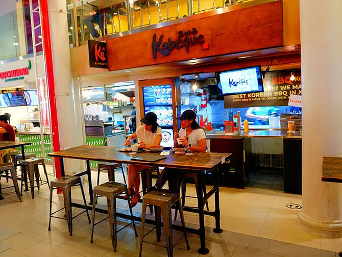 Things to see in Koreatown New York- Food court