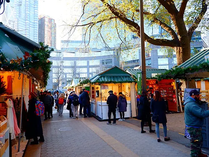Christmas Markets in New York 2026 - NewYork.com.au
