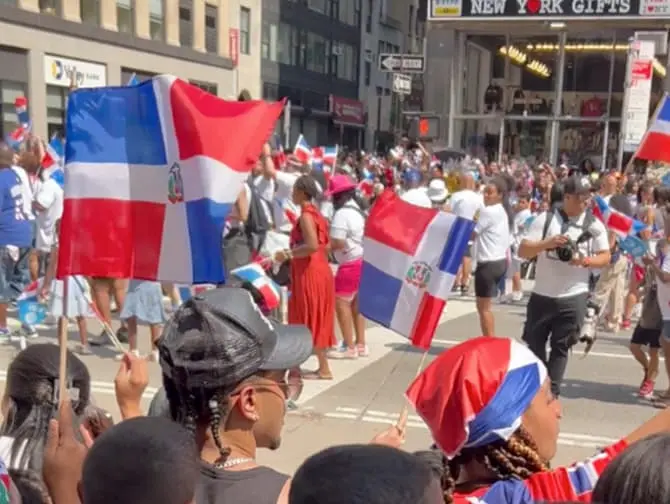 Dominican Day Parade in New York Dominican community