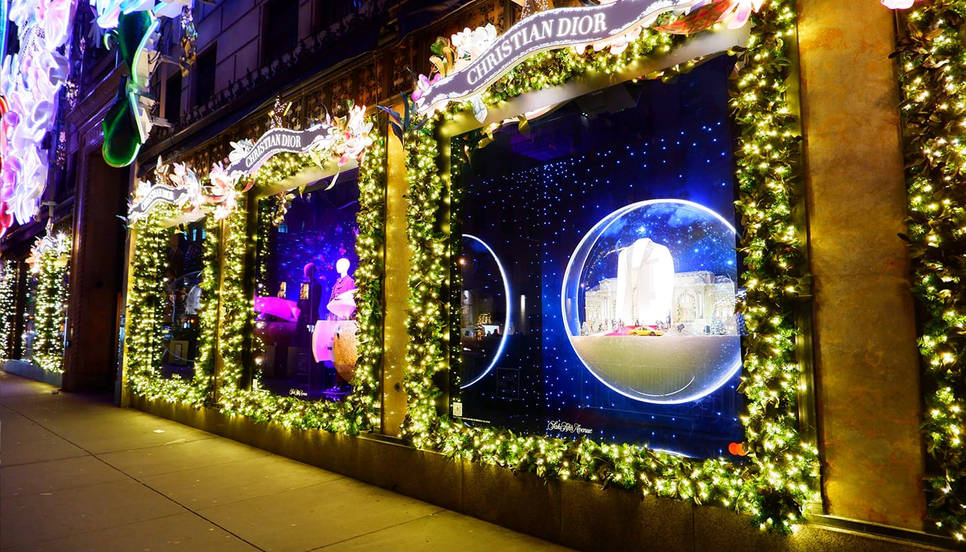 Christmas Time in New York - Holiday Windows