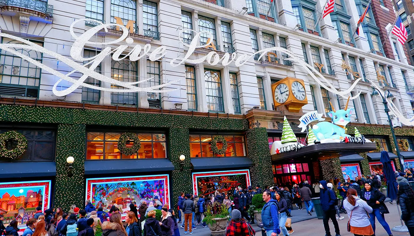 Christmas Itinerary for New York - Macys