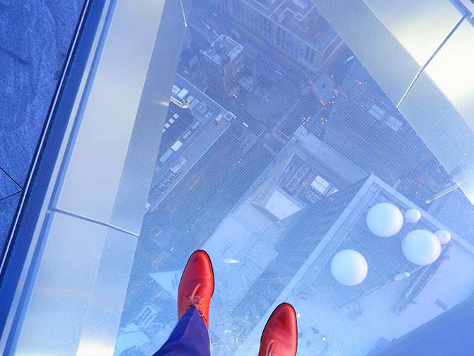 Edge New York Tickets - Glass Panel