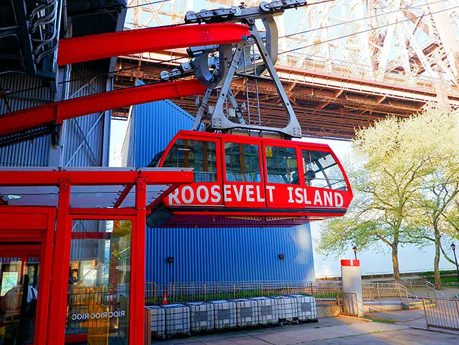 New York Walking Routes - Roosevelt Island